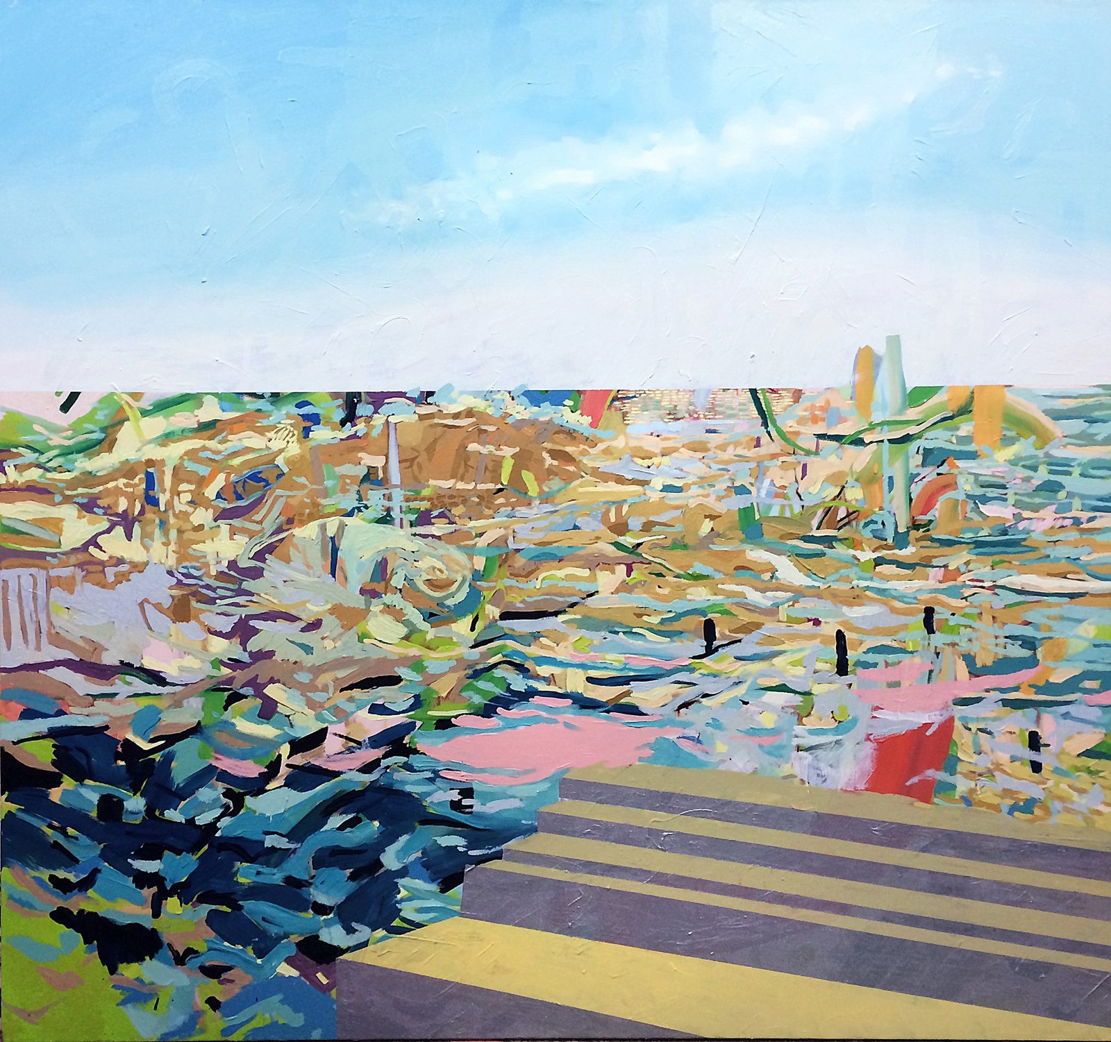 work-in-process-1--170x-160-cm-oil-on-canvas-Gorkem-Dikel